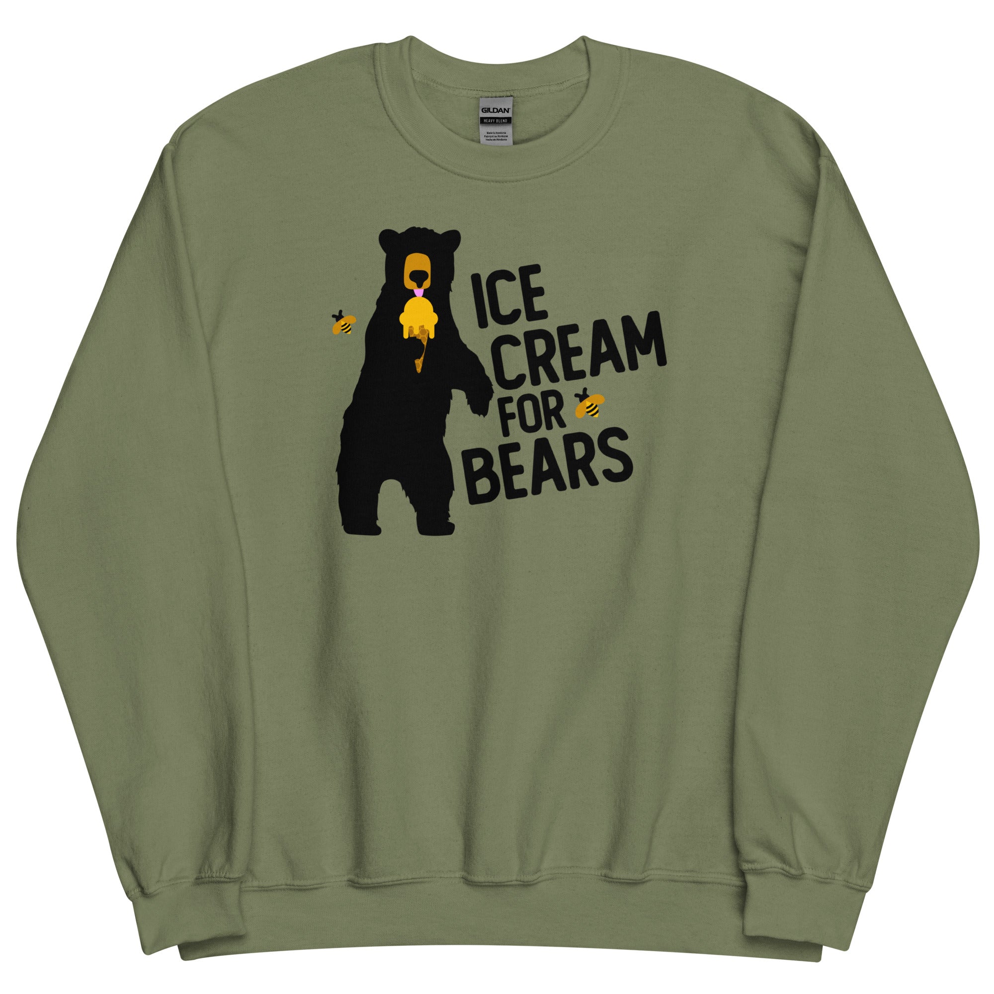 Ice Cream for Bears Crewneck