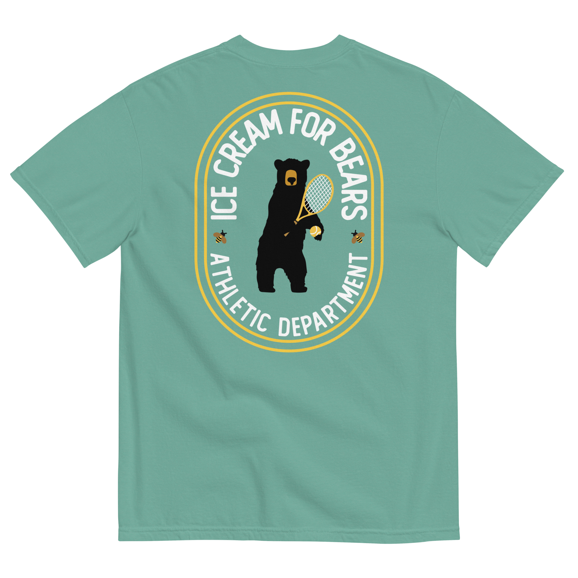 Tennis Bear Athletic Dept Logo Tshirt