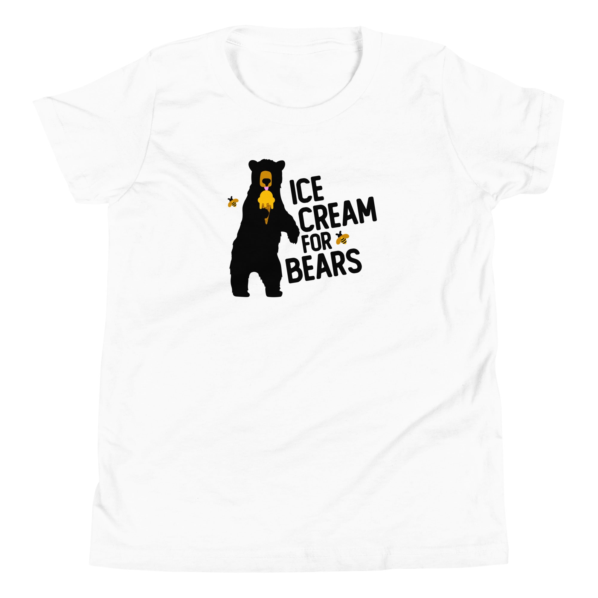Ice Cream for Bears Youth Short Sleeve TShirt