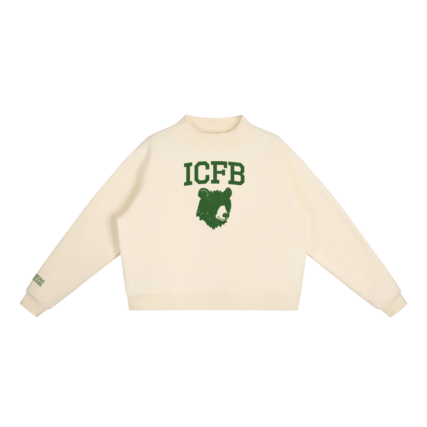 Vintage ICFB Racquet Club Mockneck Sweatshirt
