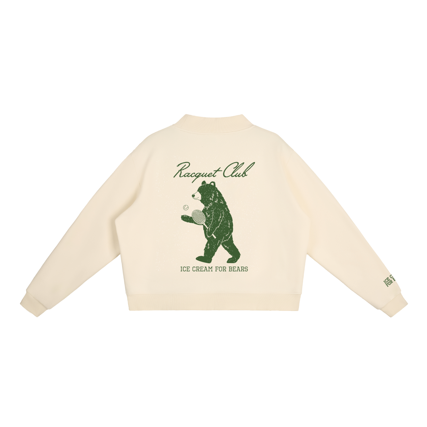 Vintage ICFB Racquet Club Mockneck Sweatshirt
