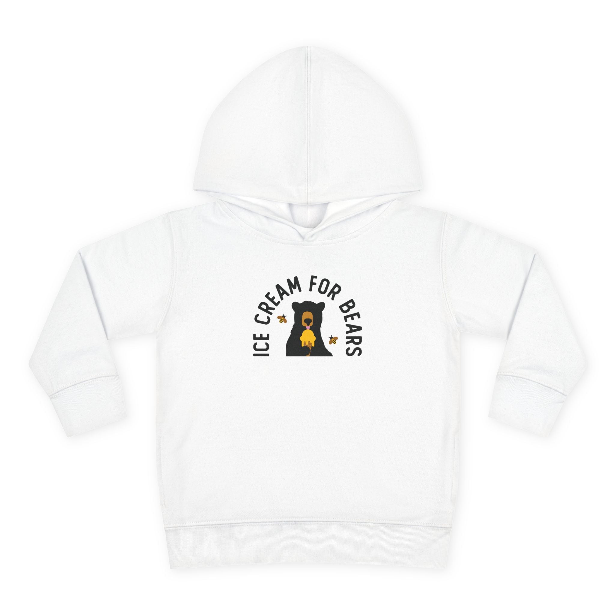 Toddler Ice Cream for Bears Fleece Hoodie