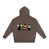 I Scream for Bears Costume Party Oversize Fleeced Hoodie