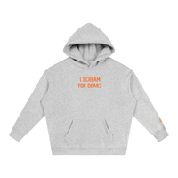 I Scream for Bears Costume Party Oversize Fleeced Hoodie