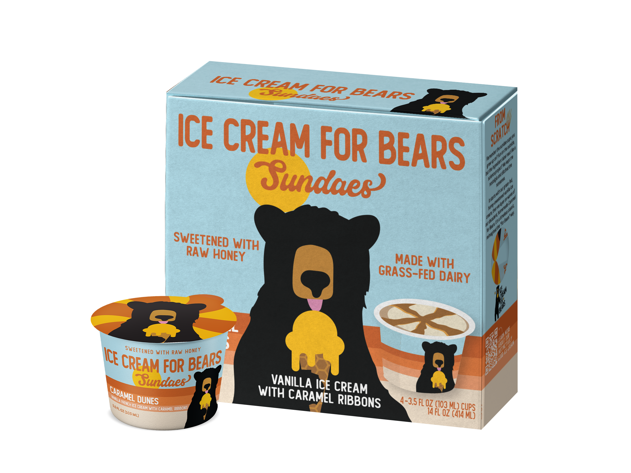 Ice Cream for Bears Sundaes