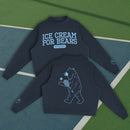 ICFB Athletics Tennis Mock-Neck Crew Sweatshirt