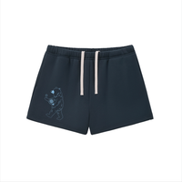 Womens Navy Shorts - Padel