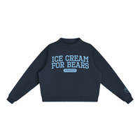 ICFB Athletics Padel Mock-Neck Crew Sweatshirt