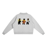 I Scream for Bears Costume Party Women's Essential Fleece Mock-Neck Crew Sweatshirt