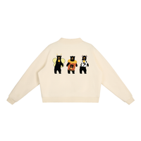 I Scream for Bears Costume Party Women's Essential Fleece Mock-Neck Crew Sweatshirt