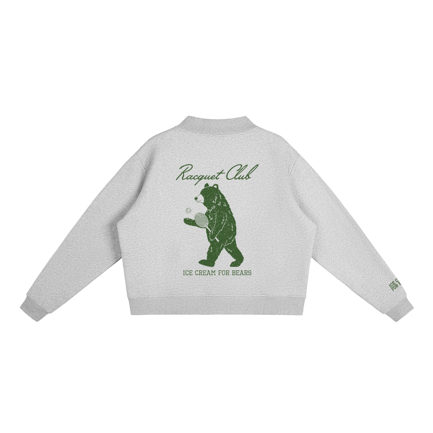 Vintage ICFB Racquet Club Mockneck Sweatshirt