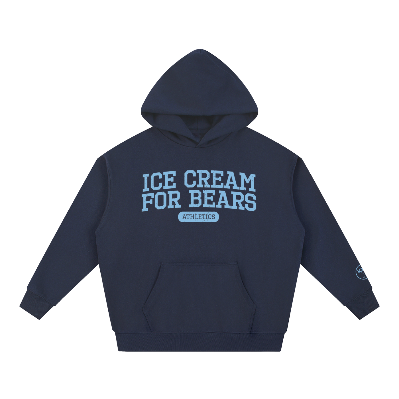 ICFB Athletics Golf Hoodie - Navy