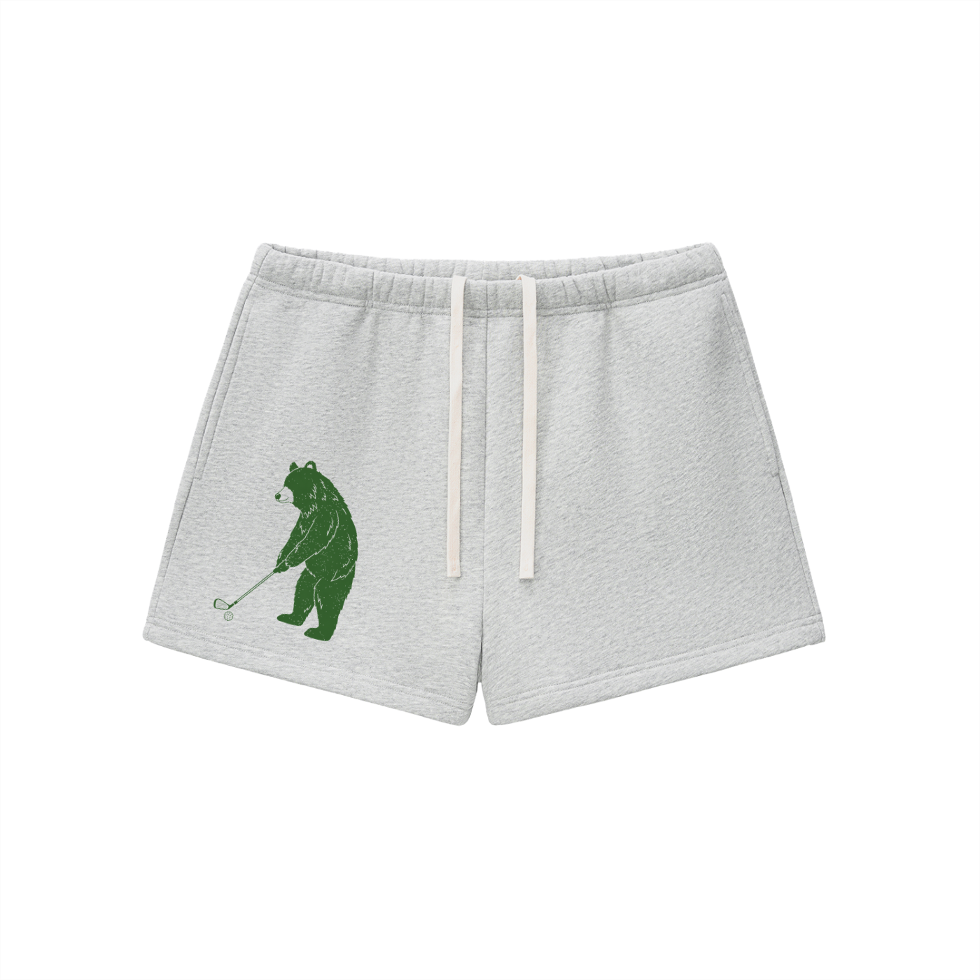 Womens Golf Shorts - Gray