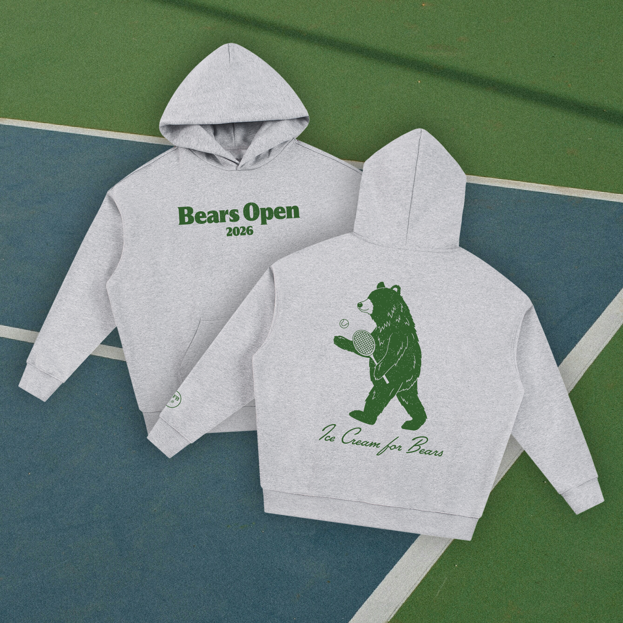 Bears Open Tennis Hoodie