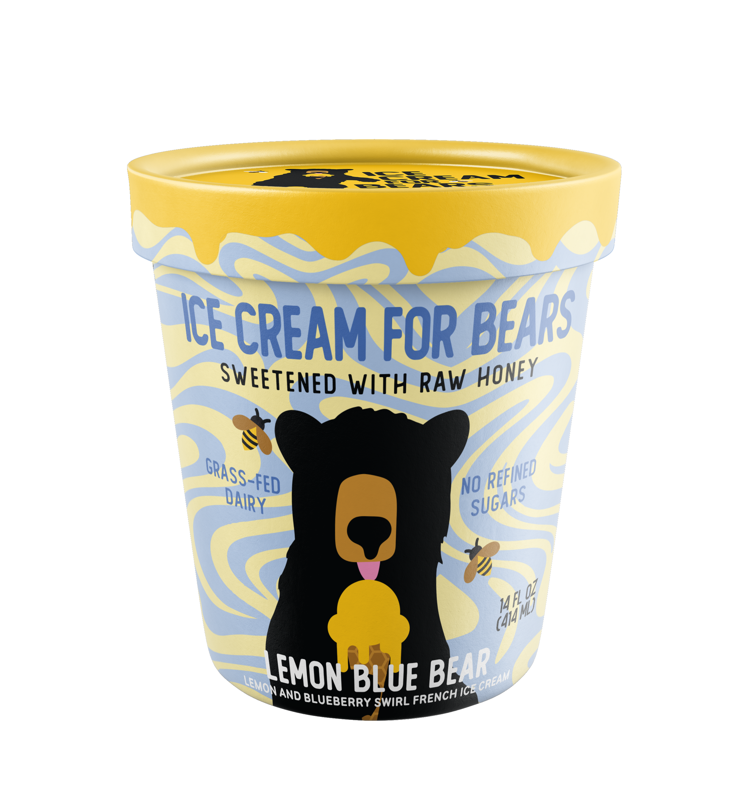 Lemon Blue Bear
