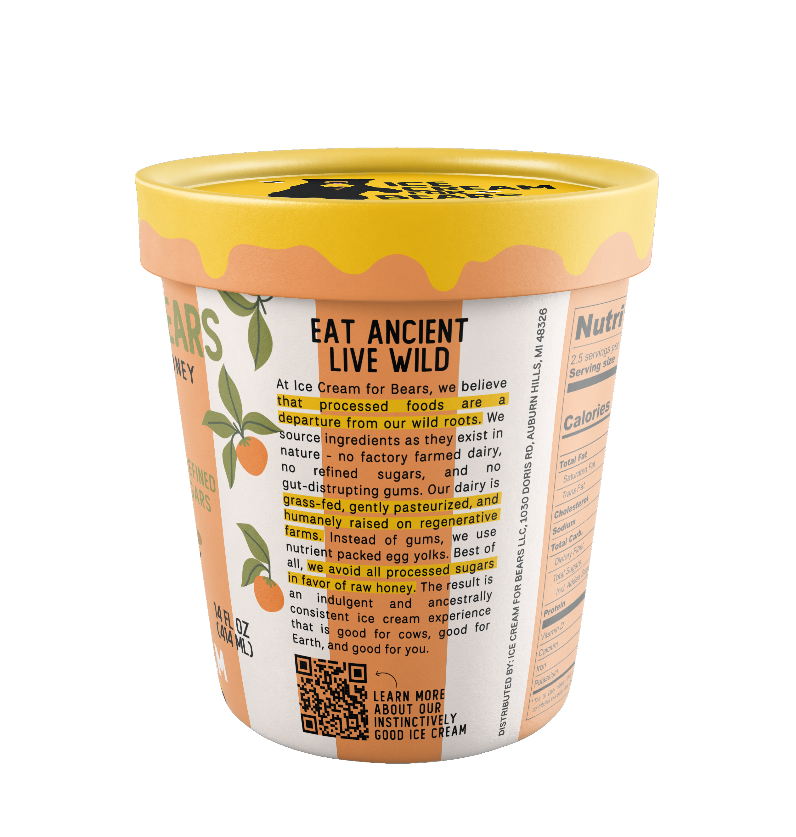 Roar-ange Cream - Orange Vanilla