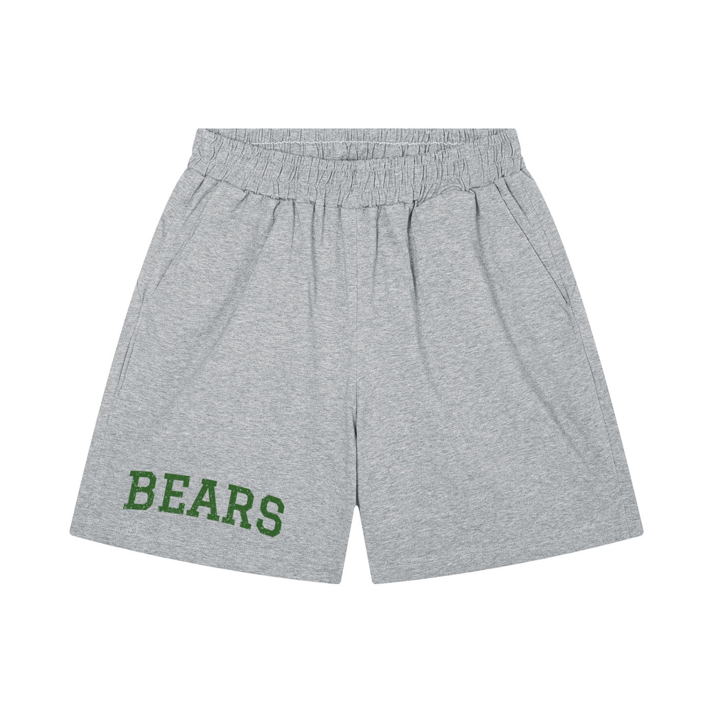 "Bears" Men's Shorts - Gray & Green