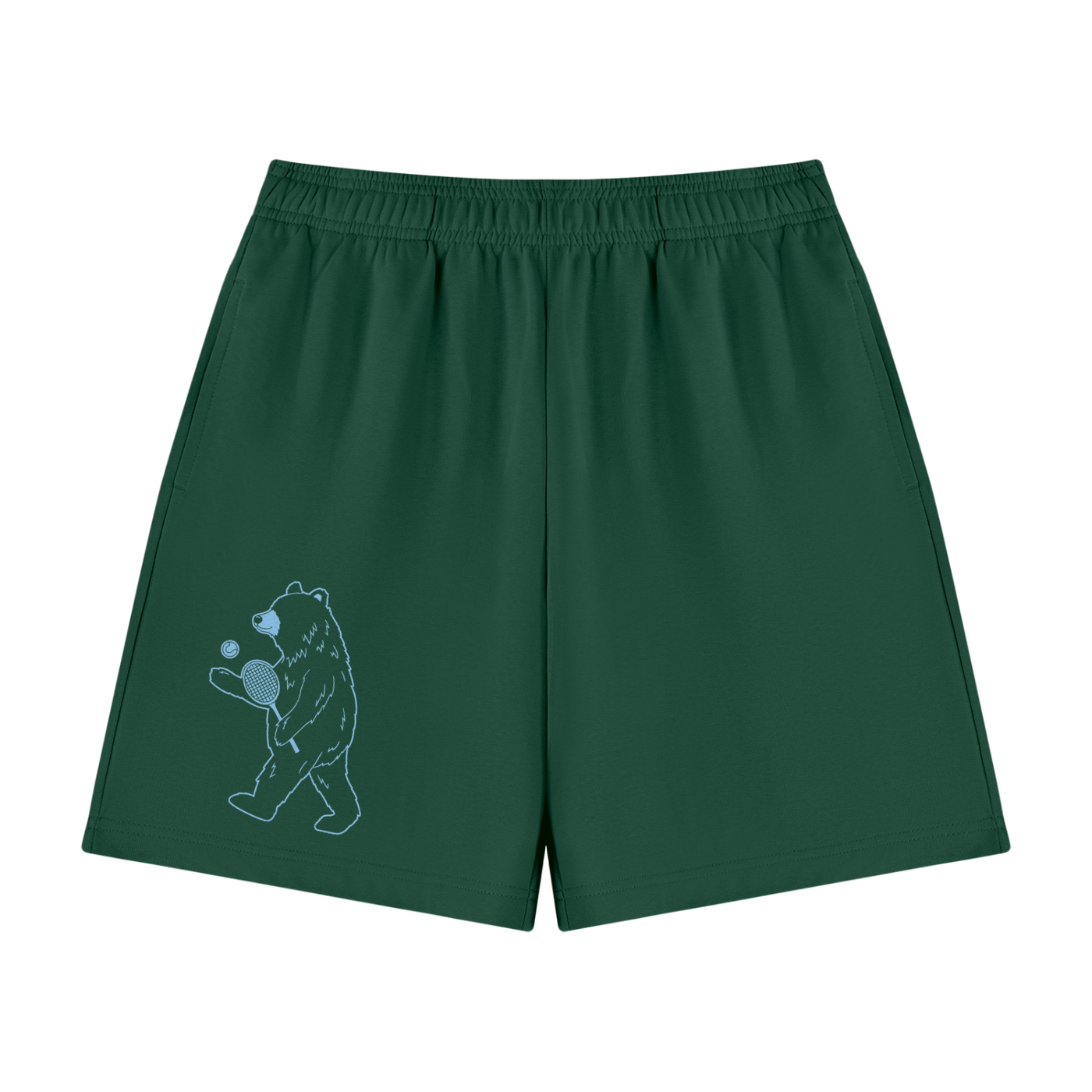 Men's Tennis Shorts - Green