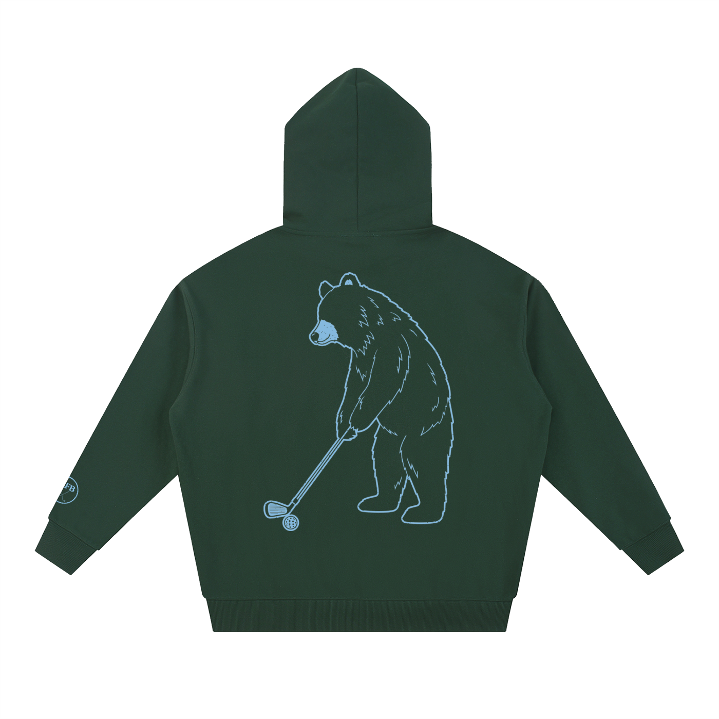 ICFB Athletics Golf Hoodie - Green