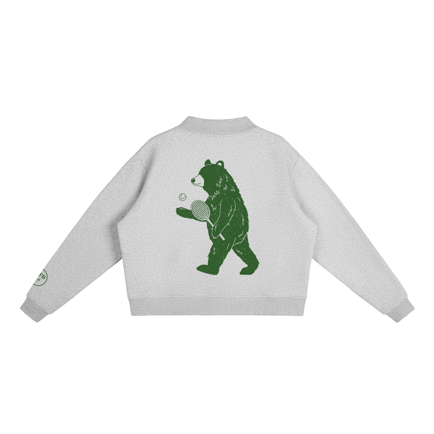 Ice Cream for Bears Athletics Women's Mockneck Sweater - Tennis