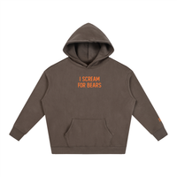 I Scream for Bears Costume Party Oversize Fleeced Hoodie