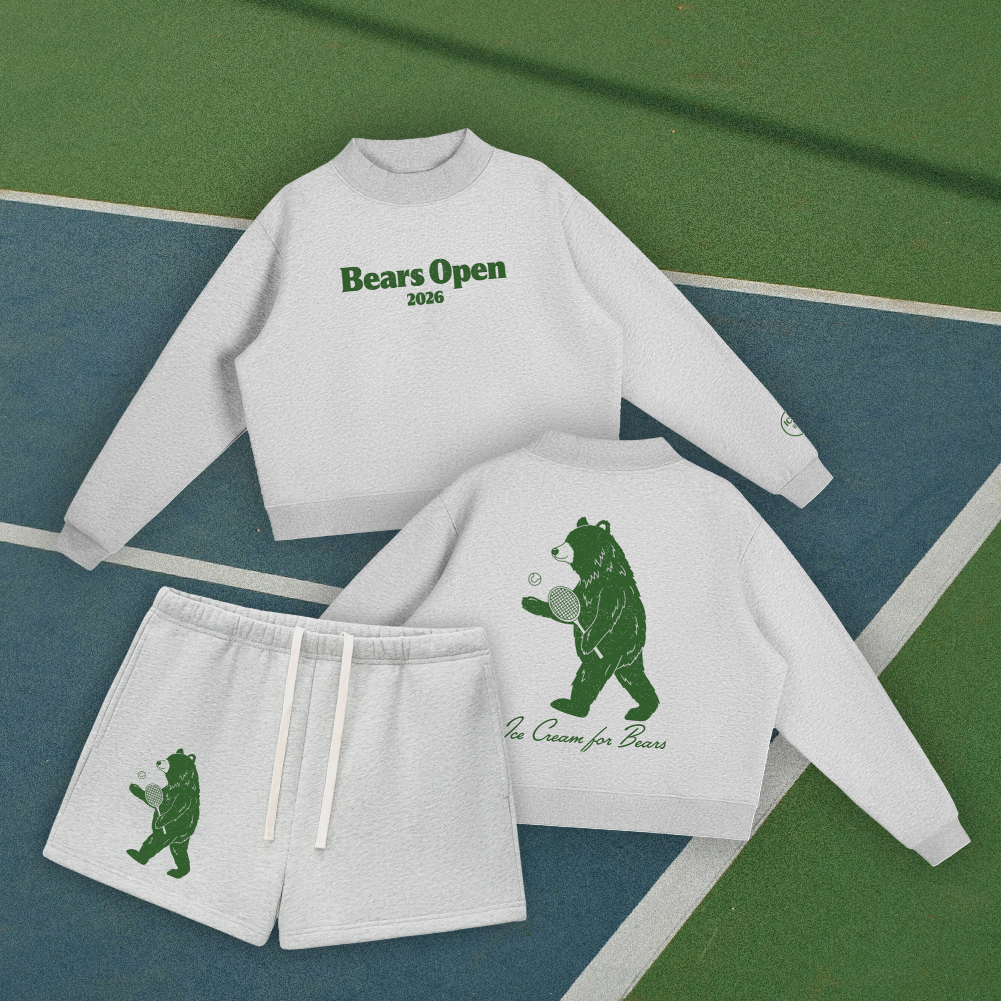 Bears Open Tennis Mockneck