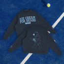 ICFB Athletics Padel Mock-Neck Crew Sweatshirt