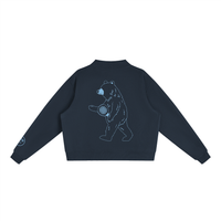 ICFB Athletics Padel Mock-Neck Crew Sweatshirt