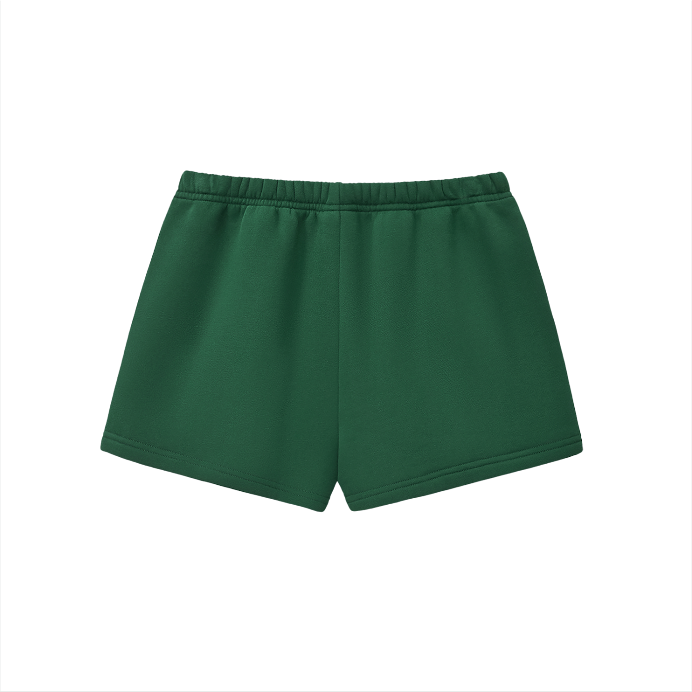 Women's Tennis Sweat Shorts - Green & Light Blue