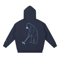 ICFB Athletics Golf Hoodie - Navy