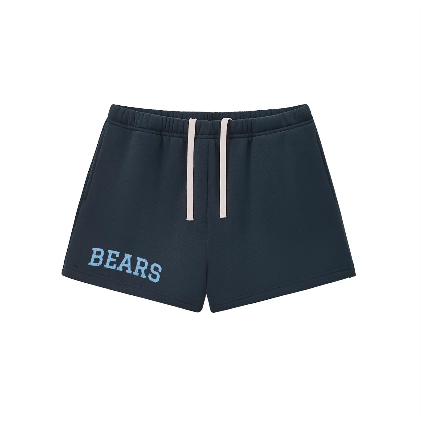"Bears" Women's Navy Shorts