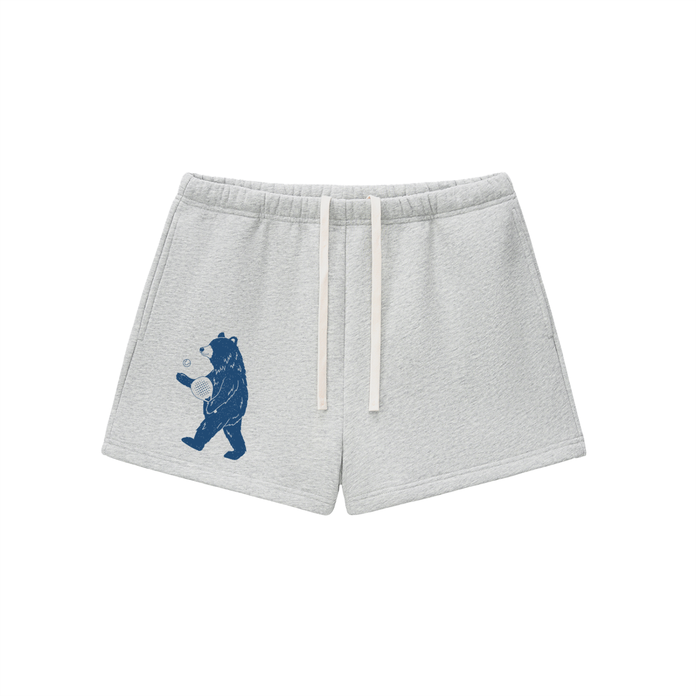 Womens Padel Shorts - Gray
