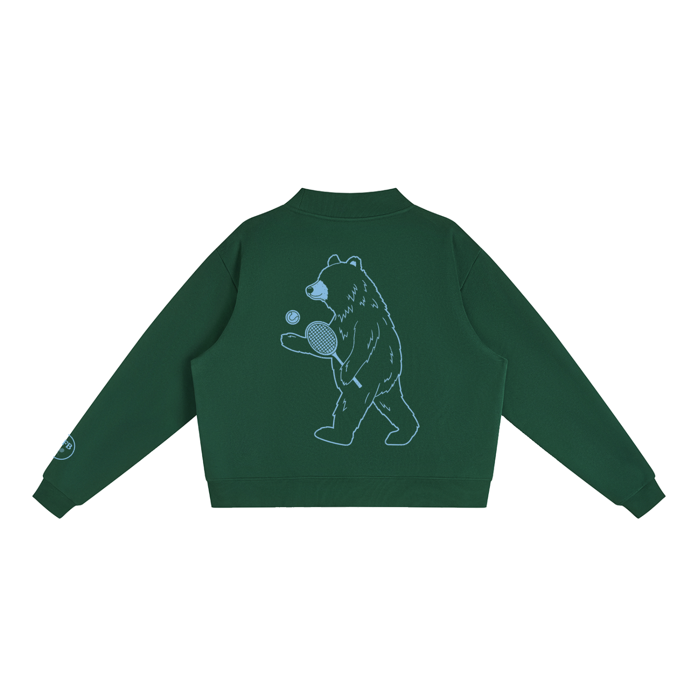 ICFB Athletics Tennis Mockneck - Green
