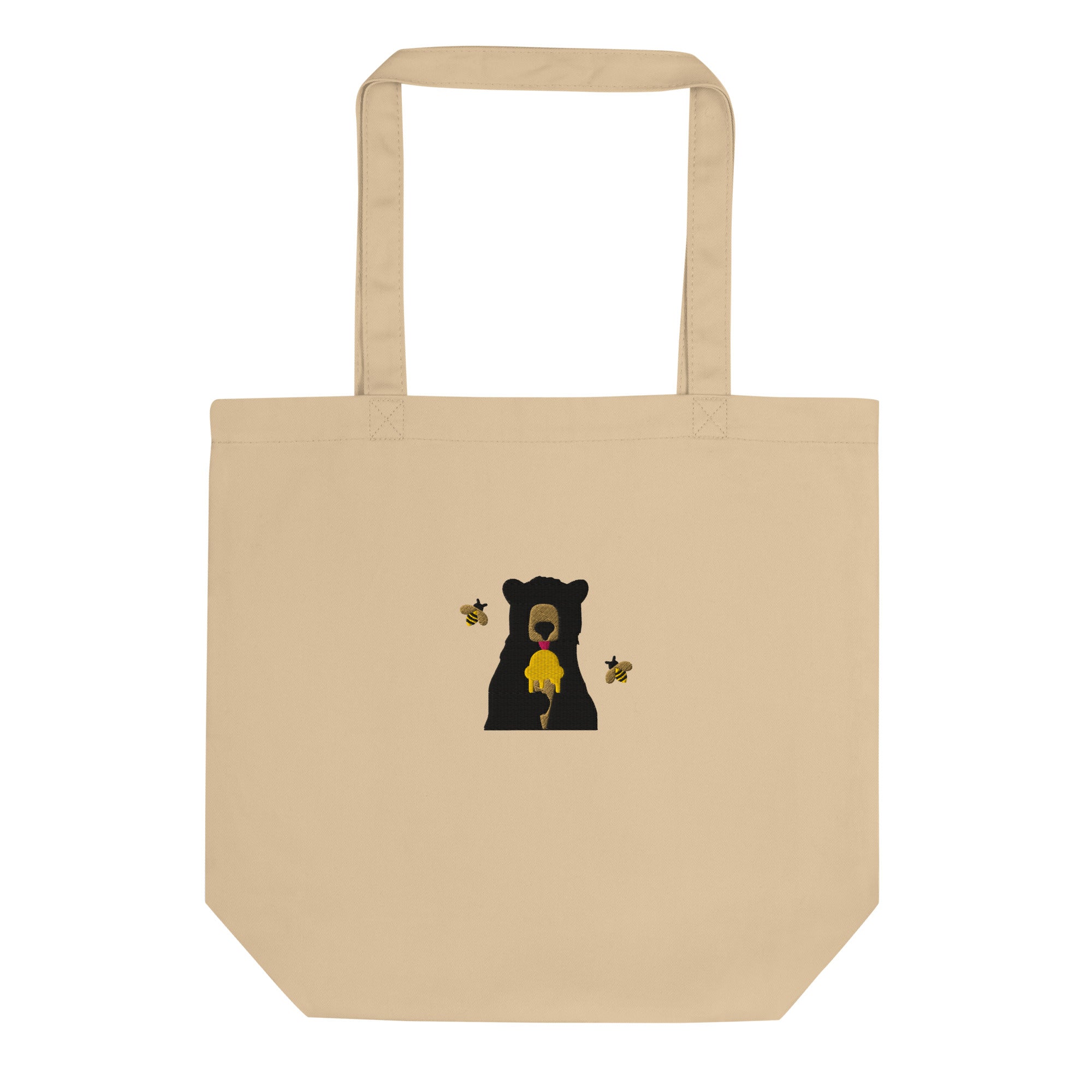 Organic Cotton Embroidered Tote Bag