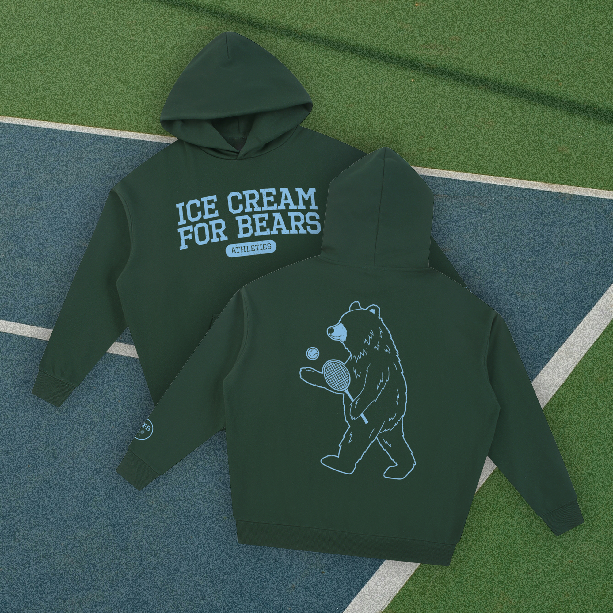 ICFB Athletics Tennis Hoodie