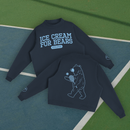 ICFB Athletics Tennis Mock-Neck Crew Sweatshirt