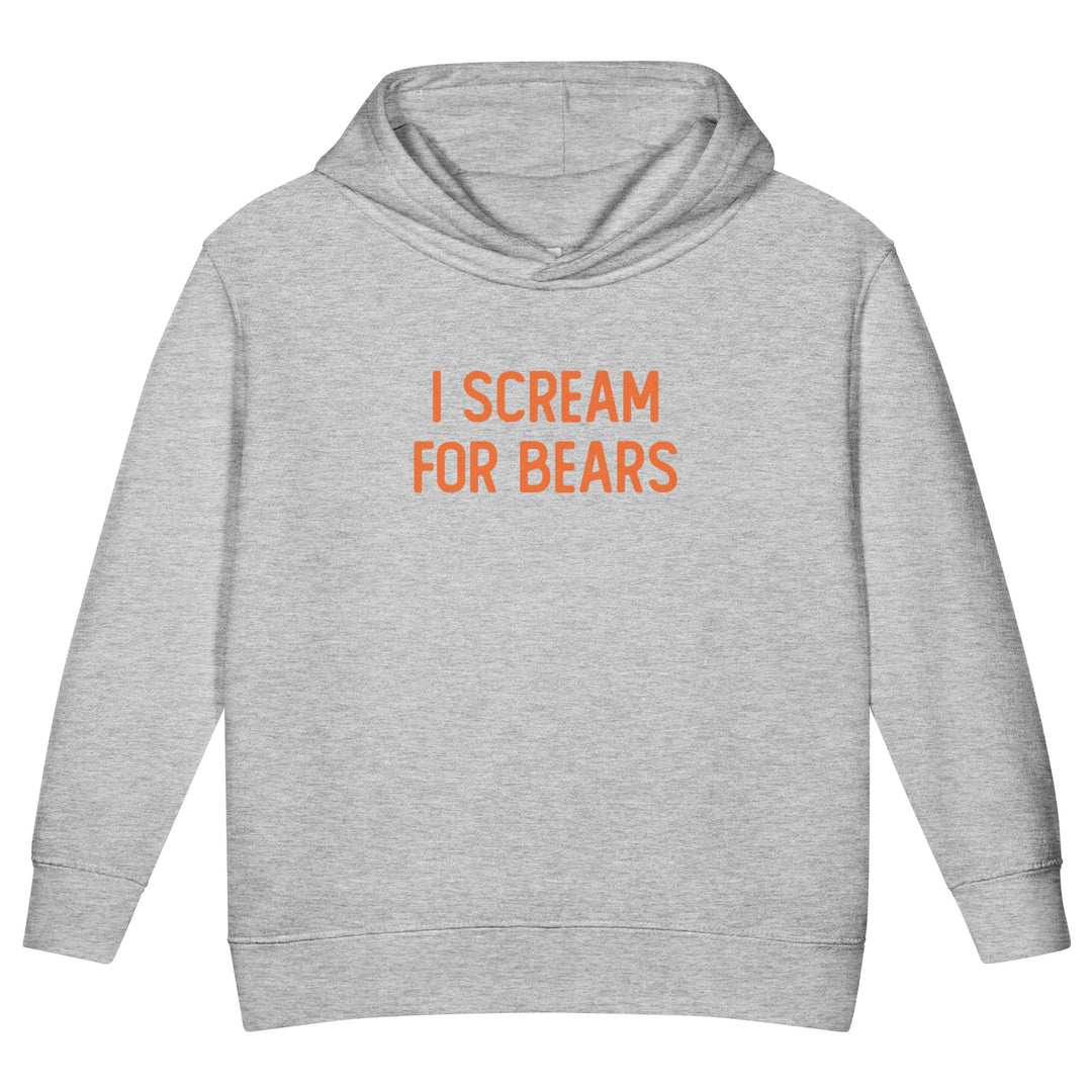 TODDLER I Scream for Bears Costume Party fleece pullover hoodie
