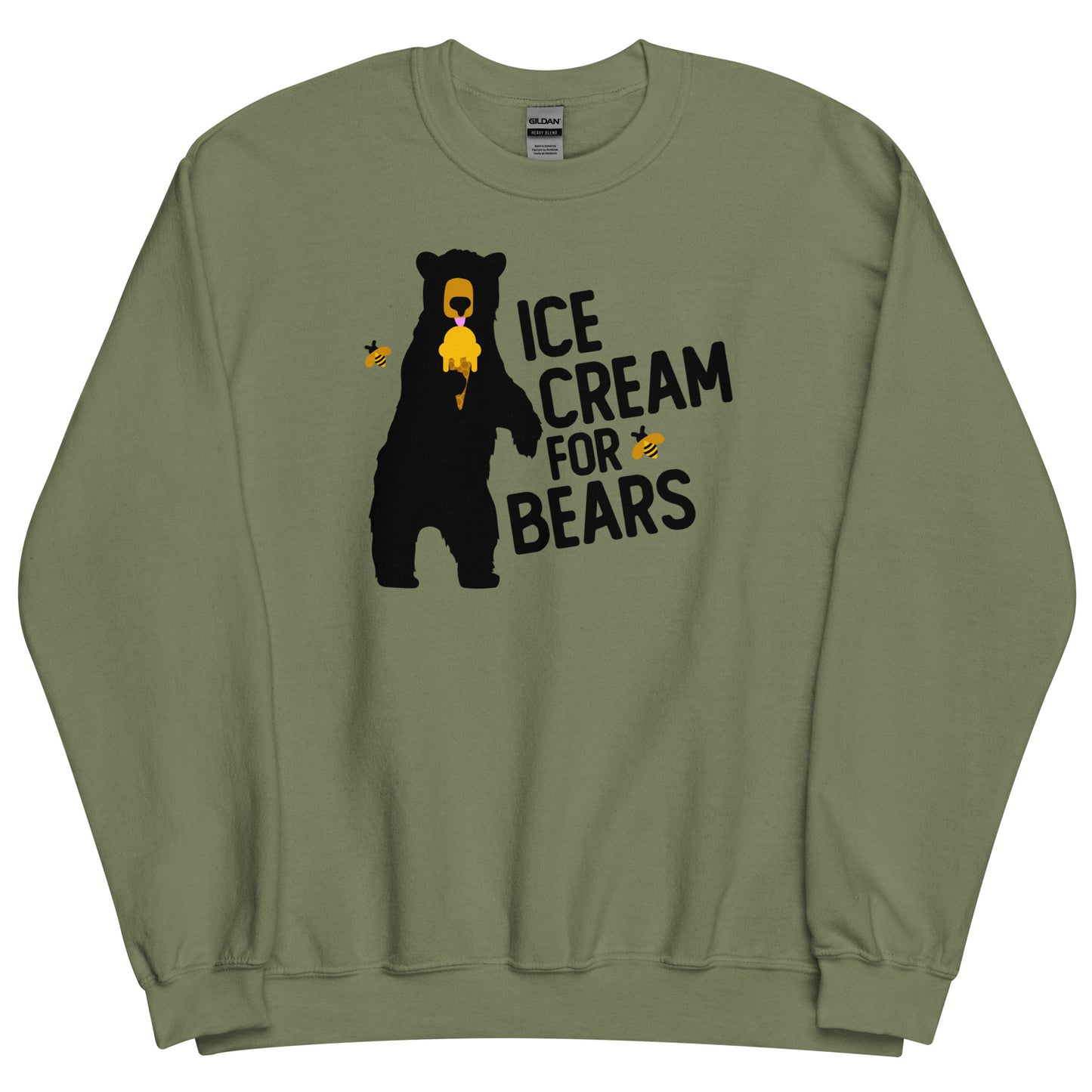 Ice Cream for Bears Crewneck