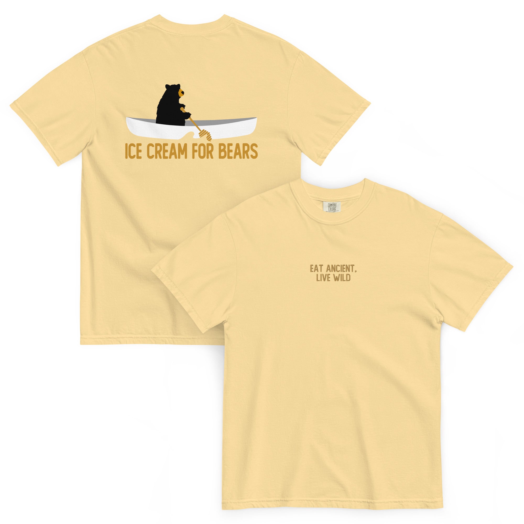 Canoe Bear Tshirt