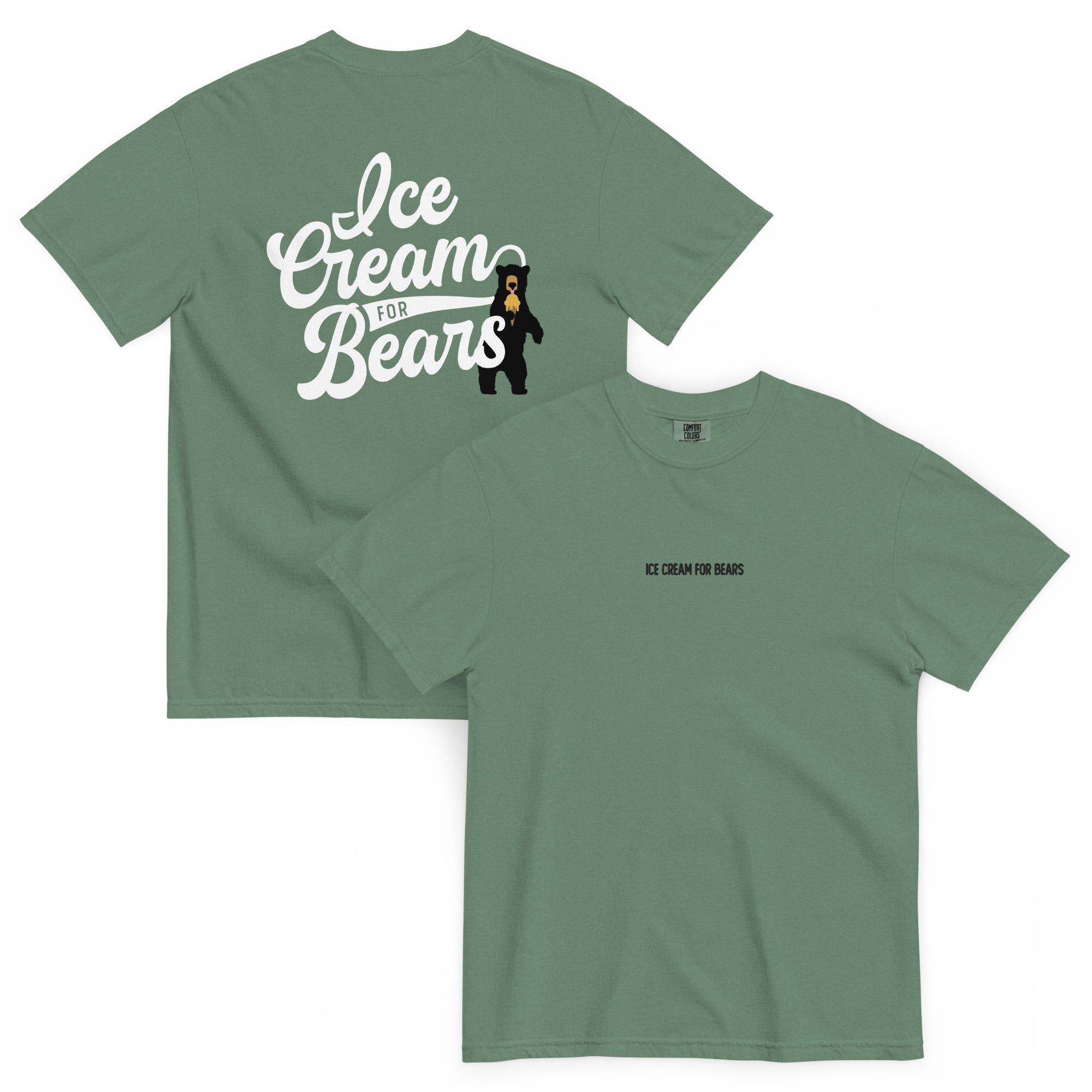 Embroidered Ice Cream for Bears Tee