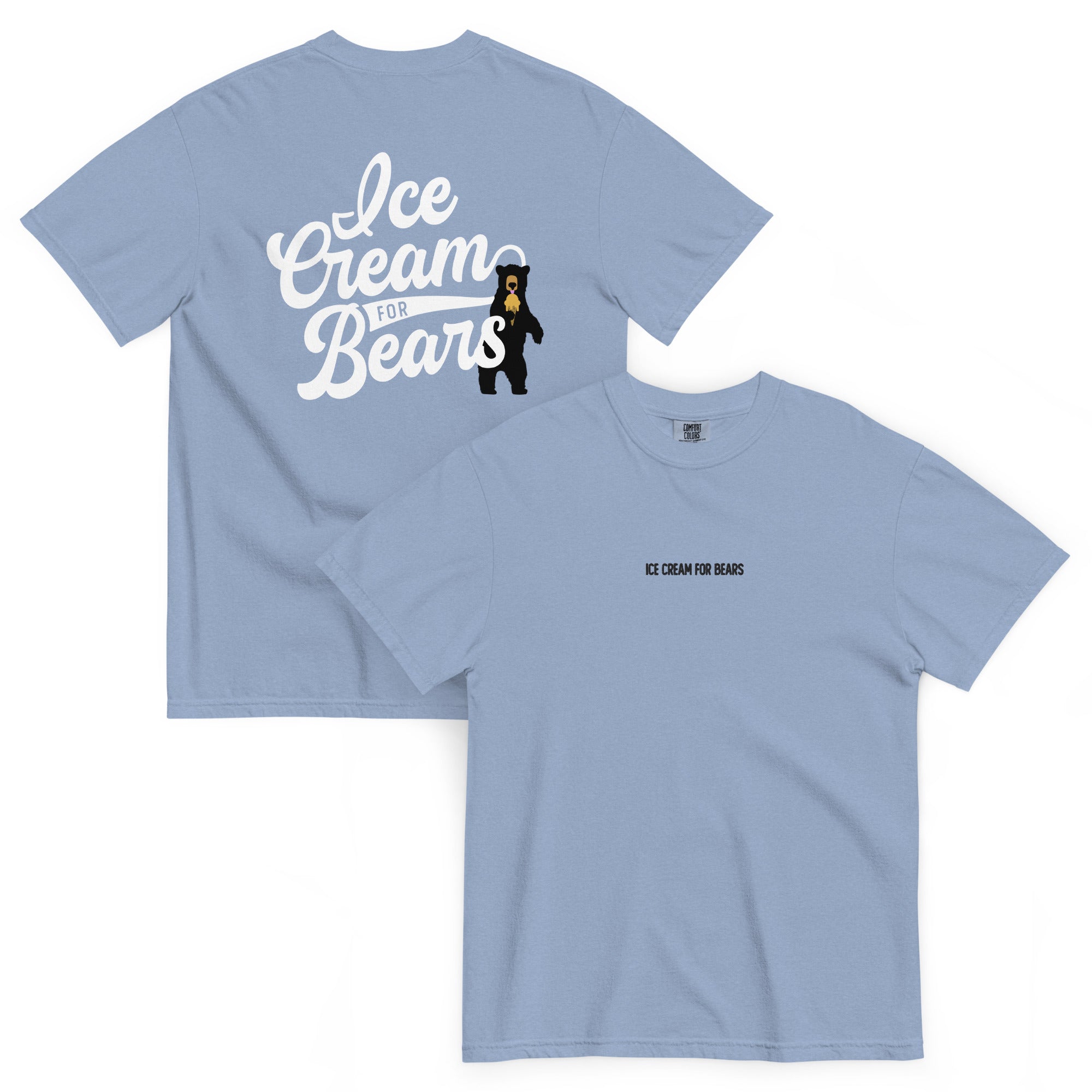 Embroidered Ice Cream for Bears Tee