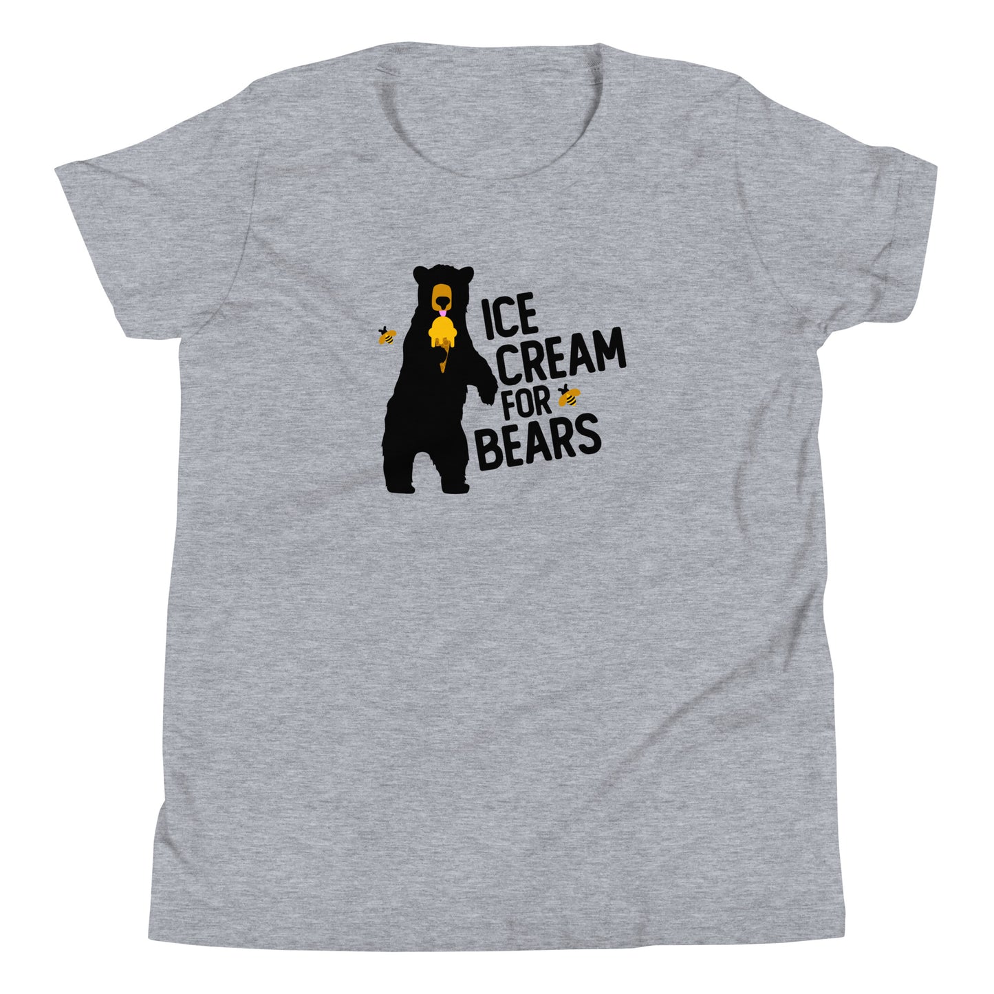 Ice Cream for Bears Youth Short Sleeve TShirt