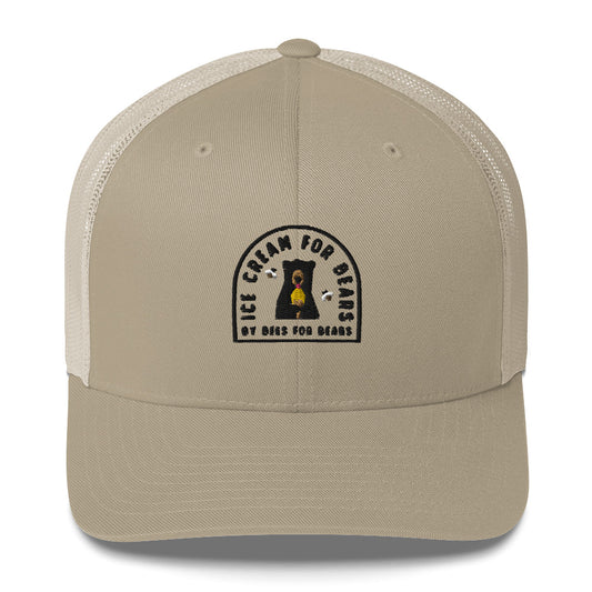 Ice Cream for Bears Arch Logo Trucker Cap